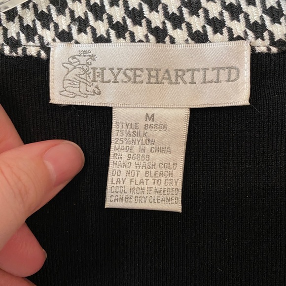 3 pc Suit Ilyse Hart Ltd Houndstooth - Picture 15 of 16